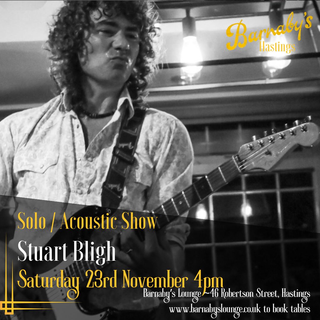 Stuart Bligh Live Music Barnaby's Lounge