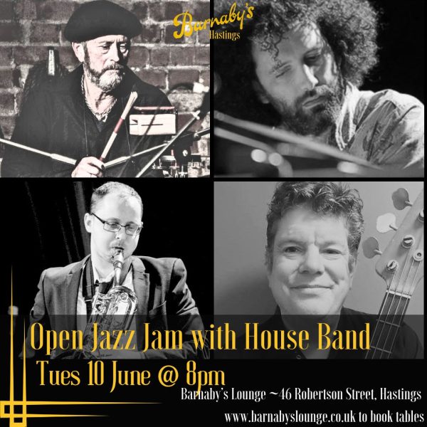 Jazz Jam Barnaby's lounge Jazz Club Hastings Cocktail Venue Live Events