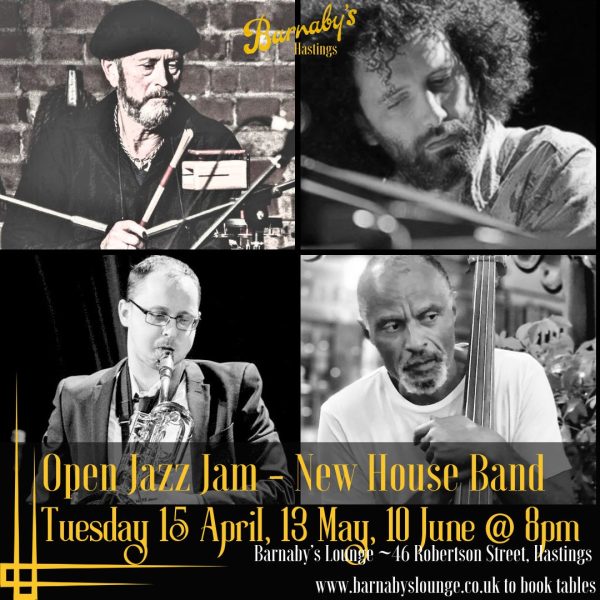 Monthly Jazz Jam at Barnaby's Lounge Live Jazz Live Music Great food great vibes
