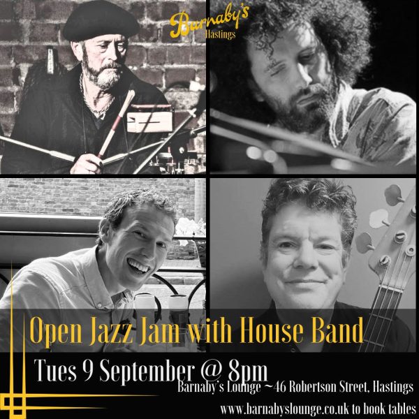 Jazz Jam Session Barnaby's lounge Jazz Club Hastings Cocktail Venue Live Events