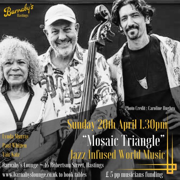 Mosaic Triangle Lynda Murray Jazz Barnaby's Lounge Live Music Cockatail Bar Food