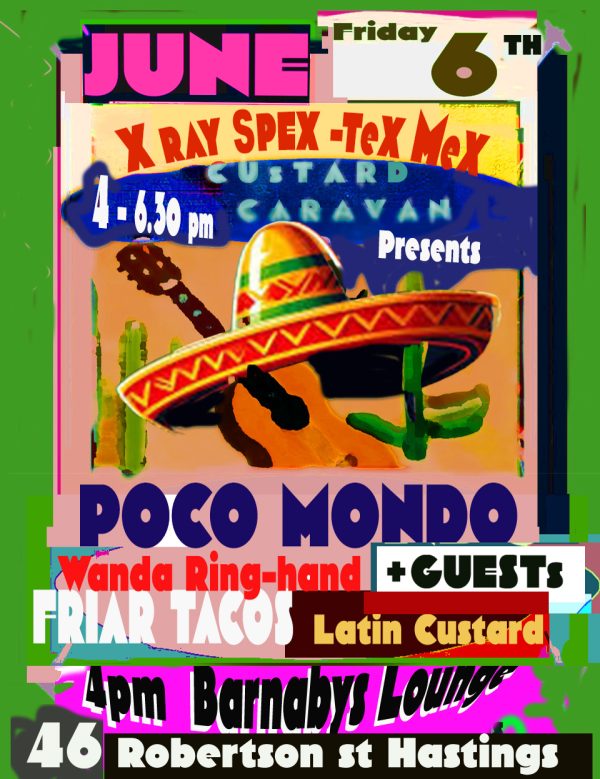 Custard Caravan Tex Mex Country Music Latin Music Live Event Barnabys Lounge Hastings Sussex UK