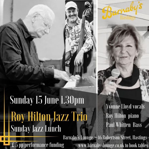 Roy Hilton Jazz Piano Jazz Vocals Barnaby's Lounge Jazz Club Hastings Sussex UK