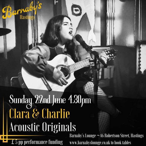 Clara Singer Songwriter Barnaby's Lounge Live Acoustic Music Bar