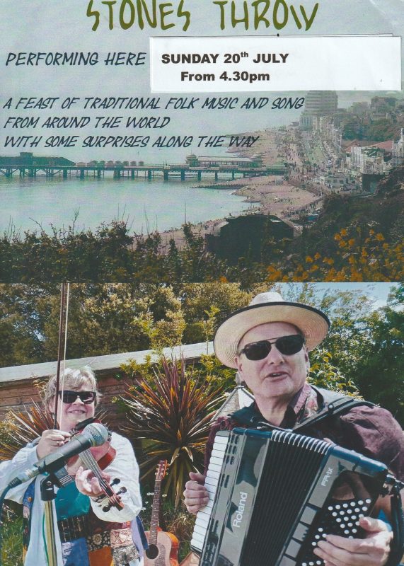 Stones Throw Barnaby's Lounge Folk Music World Songs Hastings