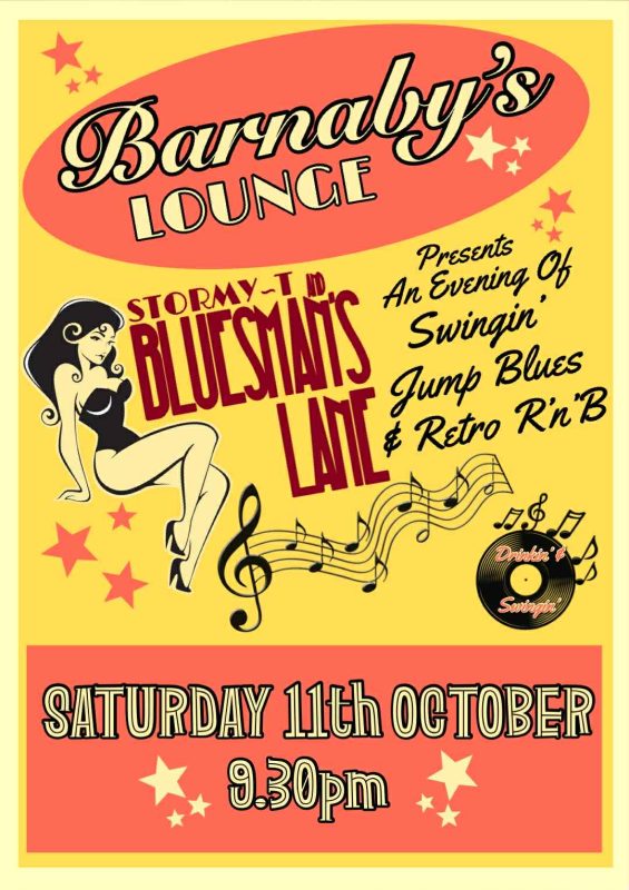 Blues Band Hastings East Sussex Barnaby's lounge Live Music Fine Wines Local Beer Cocktails