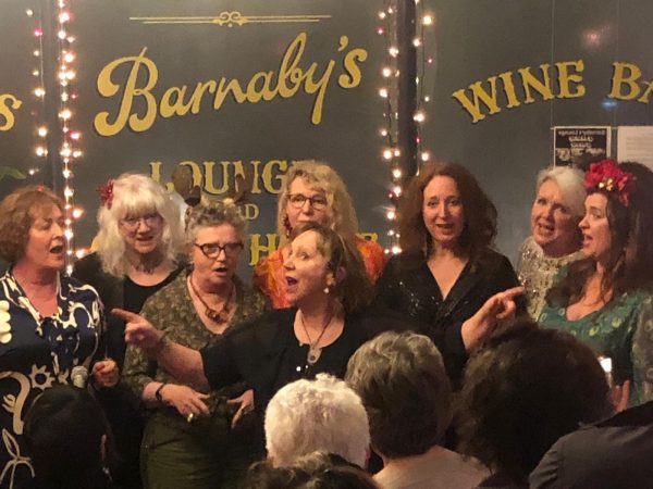 Donna Canale End of Term Jazz Singing Class Barnaby's Lounge Jazz Club Hastings UK