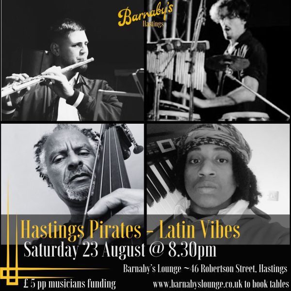 Hastings Pirates Latin Music Barnaby's Lounge Hastings Sussex UK Live Music Cocktail Bar Party Venue