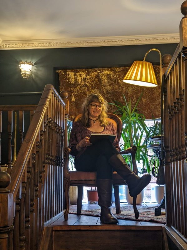 Stephanie Chamberlain Storywell Literary Event "Drawn From the Well" Barnaby's Lounge Hastings Events Space Cocktail Bar Coffee Lounge