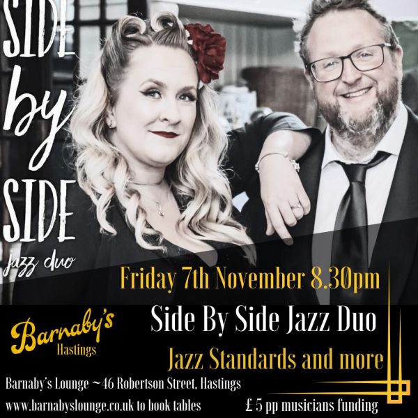 Side By Side Jazz Duo Barnaby's Lounge Live Jazz