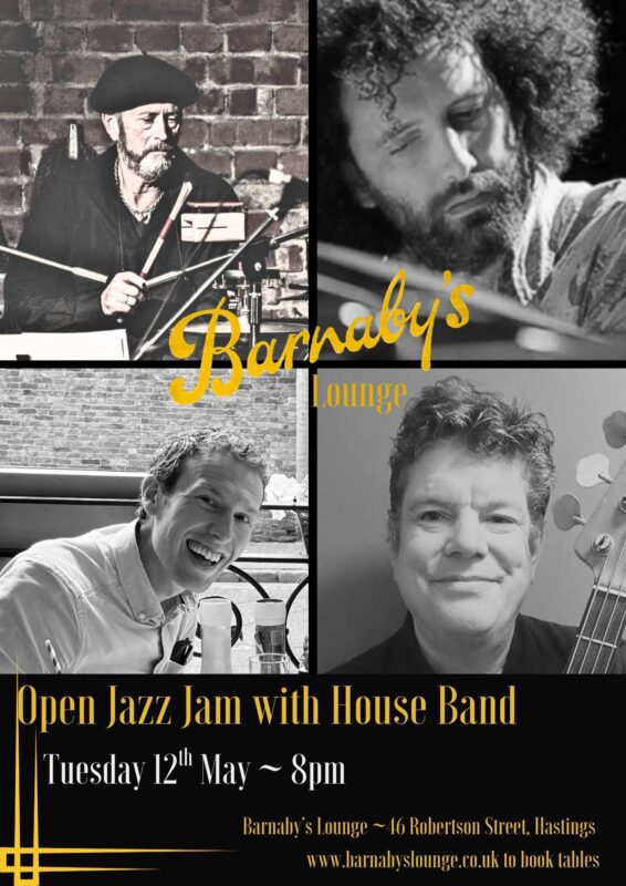 Jazz Jam Session Barnaby's lounge Jazz Club Hastings Cocktail Venue Live Events