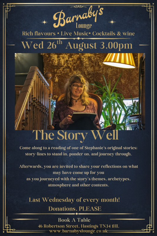 Stephanie's StoryWell at Barnaby's Lounge, Hastings