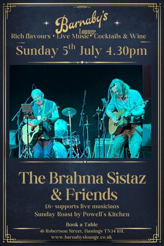 Gypsy Jazz Barnaby's Lounge Django Reinhardt Style Hastings Sussex UK Cocktail Bar